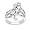 14k White Gold Diamond Right Hand Ring (H/I1, 1 ct. tw.)