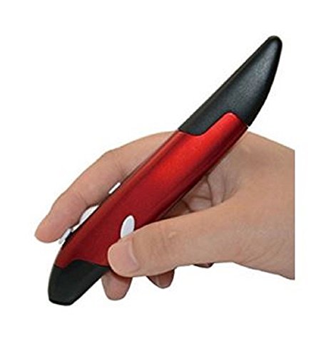 (よんピース)4 piece ワイヤレス ペン型 マウス 無線内蔵 持ち歩き楽々 機能満載 ペンのように 使える レッド ブルー 全 2 カラー レッド AN0001 (よんピース)4 piece ワイヤレス ペン型 マウス 無線内蔵 持ち歩き楽々 機能満載 ペンのように 使える レッド ブルー 全 2 カラー レッド AN0001