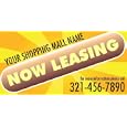 3x6 Vinyl Banner - Shopping Mall Leasing Info