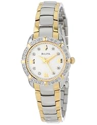 Bulova Womens 98R170 Diamond Set Case Watch