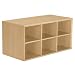 itso™ 1x2 Cube with Shoe Rack - Maple