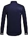 SSLR Men's Color Block Paisley Button-down Shirt