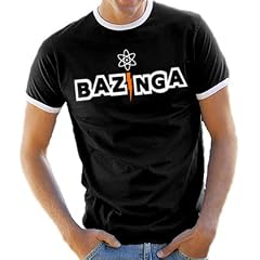 Bazinga - The Big Bang Theory v2 Ringer / Kontrast T-Shirt S-XXL div. Farben