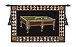 Billiards Tapestry Wallhanging Comes With Wall Hanging Rod and Tassels
