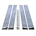 Polished Stainless Pillar Post Trim Cover fits: 2005-2011 Cadillac STS All Models - Ferreus Industries - PIL-027-CR