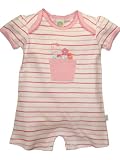 Floral Striped Unitsuit Romper by Little Me