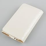 Universal White Crocodile Skin FAUX Leather Cover for Apple iPhone 4 4G 3G 3GS