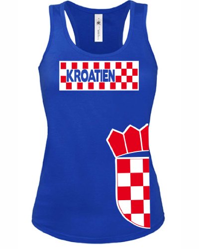 KROATIEN FANSHIRT FUSSBALL WM 2014 3196(TT-F-B) Gr. L