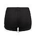 Chen Women Girls Ladies Fashion Yoga Mini Hot Gym Summer Shorts Pants (US S) Black