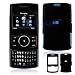 Black Solid Snap-On Cover Hard Case Cell Phone Protector for Samsung Propel A767