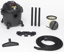 Shop-Vac 5860600 6-Gallon 3 0-Peak HP Quiet Deluxe Series Wet Dry Vacuum