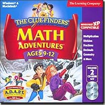 ClueFinder's Math Adventures Ages 9-12 (Windows XP / Macintosh) Jewel Case