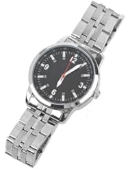 Orient Idea Ori-0340E Stainless Steel Womans Quartz Wristwatch Timepiece - Black