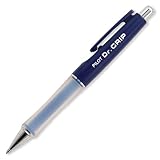 Pilot Dr. Grip Retractable Ballpoint Pens, Medium Point, Navy Barrel with Blue Ink, Single Pen (36101)