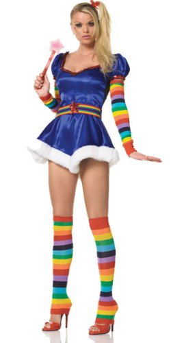 Starburst - Womens Sexy Rainbow Bright Costume Lingerie Outfits