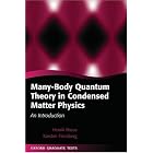 Many-Body Quantum Theory in Condensed Matter Physics: An Introduction (Oxford Graduate... by  Henrik Bruus and Karsten Flensberg