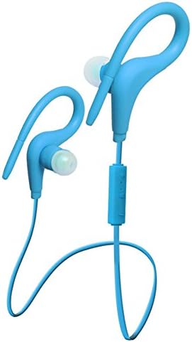 FrontSun 4.0 Stereo Bin-aural Bluetooth Hanging Headset Sport Wireless Bluetooth Headset for iPhone 6 6Plus (Blue)