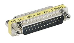 Cables To Go 02776 DB25 Male/Male Mini Gender Changer(Coupler)