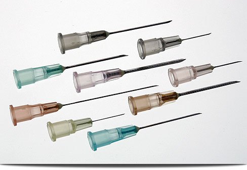 Terumo Hypodermic, Spinal & Dental Needles, Translucent Hub, Regular Bevel, 30G x 1/2