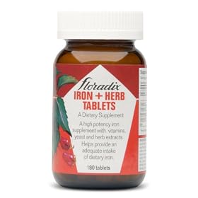 Flora - Floradix Iron + Herb, 180 tablets by