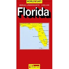 RV World-L�nderkarte 1:800 000 Florida