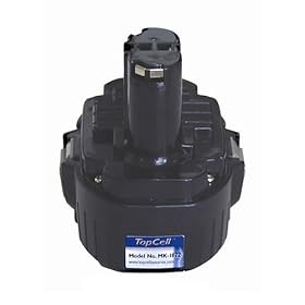 Click here to buy TopCell MK-1822 18-Volt 2.2 Amp Hour NiCad Slide Style Replacement Battery for Makita Tools by TopCell.