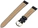 Timex Men's Q7B821 Calfskin 16mm Black Replacement Watchband