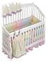 Paper Dolls 6 Piece Crib Bedding Set