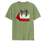 T SHIRT GREEN OLIVO 'M' KRAV MAGA