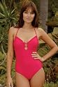 Moontide Carbon Cerise Reversible Solids B/C Underwired Swim Suit