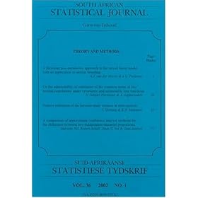Click here to buy South African Statistical Journal.