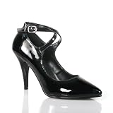 VANITY-445, Color: Black Patent, Ladies Size (US): 12 by Shoes EHH