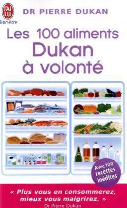 Les 100 aliments Dukan à volonté
