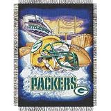 Green Bay Packers Woven Tapestry NFL Throw (Home Field Advantage) by Northwest (48x60) Green Bay Packers Woven Tapestry NFL Throw (Home Field Advantage