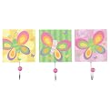 Wall Art with Hooks - Butterfly (6x9")