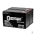 Mighty Max Battery 12V 9Ah PowerWare PWHR1234W2FR Replacement UPS Battery - 2 Pack brand product