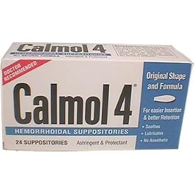 Calmol 4 Suppositories 24 (3 Pack)