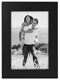 Malden Linear Wood Black Picture Frame