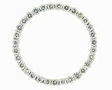 Ladies 3.01ct Diamond Circle Pendant