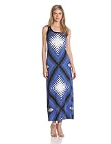 Hot Sale Karen Kane Women's Maxi Tank Dress, Print, Large