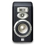JBL L830 3-Way 6-Inch Bookshelf Loudspeaker (Pair, Black)