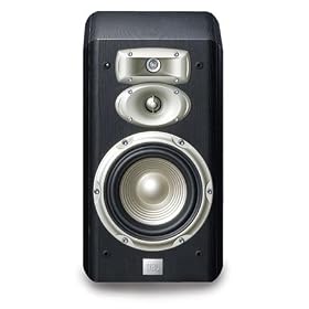JBL L830 3-Way 6-Inch Bookshelf Loudspeaker (Pair, Black) by 