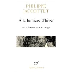A la lumi�re d'hiver. Le�ons. Chants d'en bas. Pens�es sous les nuages