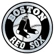 Boston Red Sox Silver Auto Emblem - Baseball Sports Merchandise