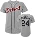 Miguel Cabrera Grey Majestic MLB Road Replica Detroit Tigers Jersey - Small