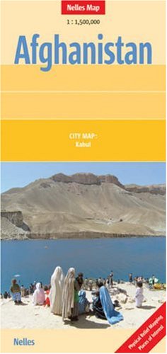 Afghanistan Map by Nelles (Nelles Maps) (French and German Edition) (English, French and German Edition)