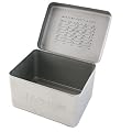 Pl�tzchendose KITCHEN, silber, 12x16x11cm