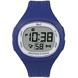 Everlast 33-502DG Unisex Digital Watch with LCD Dial Digital Display and Blue Plastic or PU Strap EV-502-108