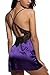 Avidlove Women Strap Lingerie Enchanting Satin Chemise Lace Nightgowns