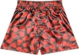 Tossed Hearts Satin boxer shorts for men